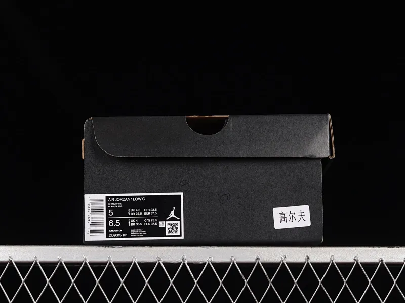 All categories Air Jordan Jordan series basketball shoes Air Jordan 1 Low G version pure original Air Jordan 1 Low Golf "Triple White" AJ1 Joe 1 new golf version all white color DD9315-101